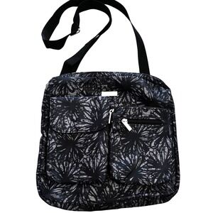 Bagalini Canyon Crossbody Bag Midnight Blossom Floral